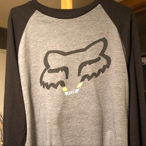 Fox Racing baseball T